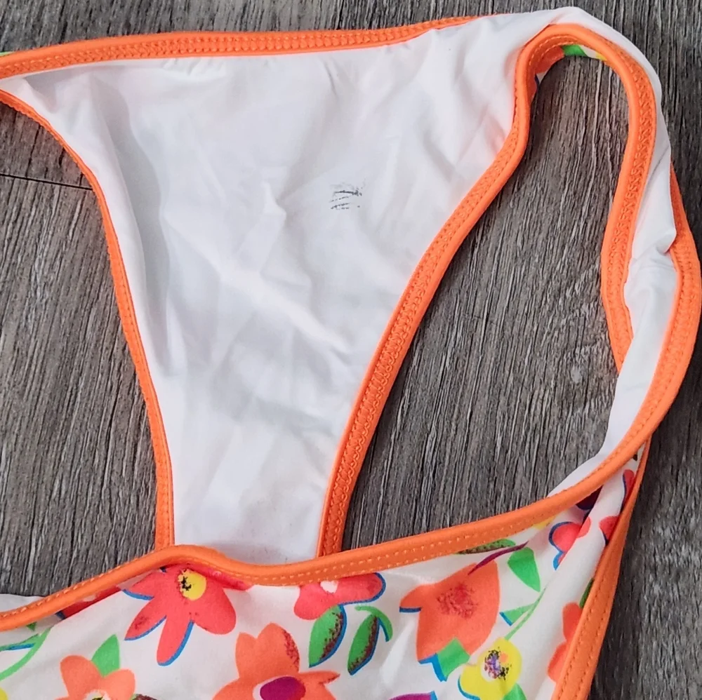 New!Frankies Bikini‎ Dove Shine Classic Bikini Bottom